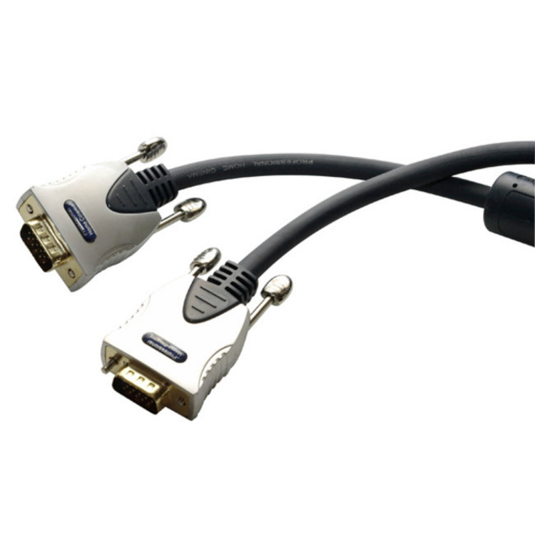 Shiverpeaks Sp-PROFESSIONAL VGA-Kabel 5 M VGA (D-Sub) Schwarz - Chrom (SP78050-5)