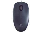 Logitech M90 Corded Mouse in Black