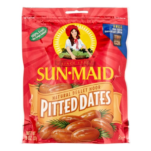 Sun-Maid Dates, Pitted, 8 Oz