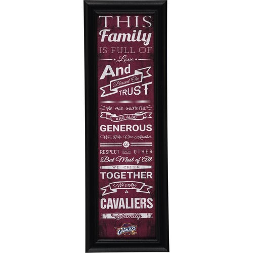 Cleveland Cavaliers Family Cheer Print 8