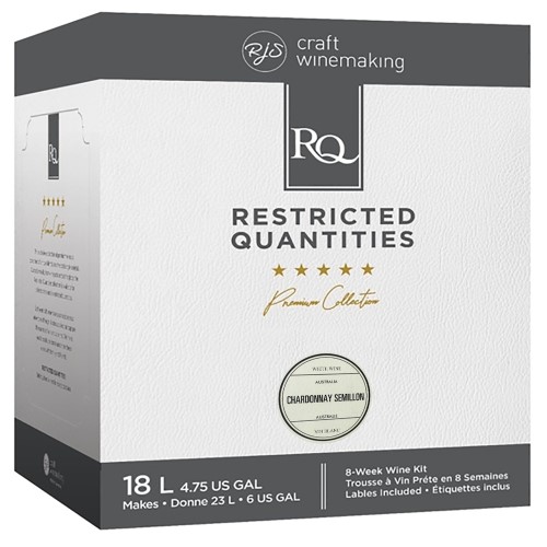 2019 RQ Restricted Quantities-Australia Chardonnay Semillon Wine Ingredient Kit