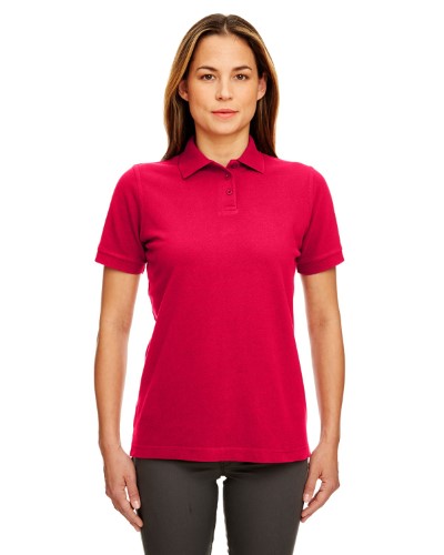 UltraClub Classic Pique Polo Plain Polo Shirt Women's 8530