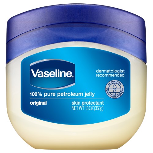 Vaseline 100% Pure Petroleum Jelly Original Skin Protectant  13 Oz  6-Pack