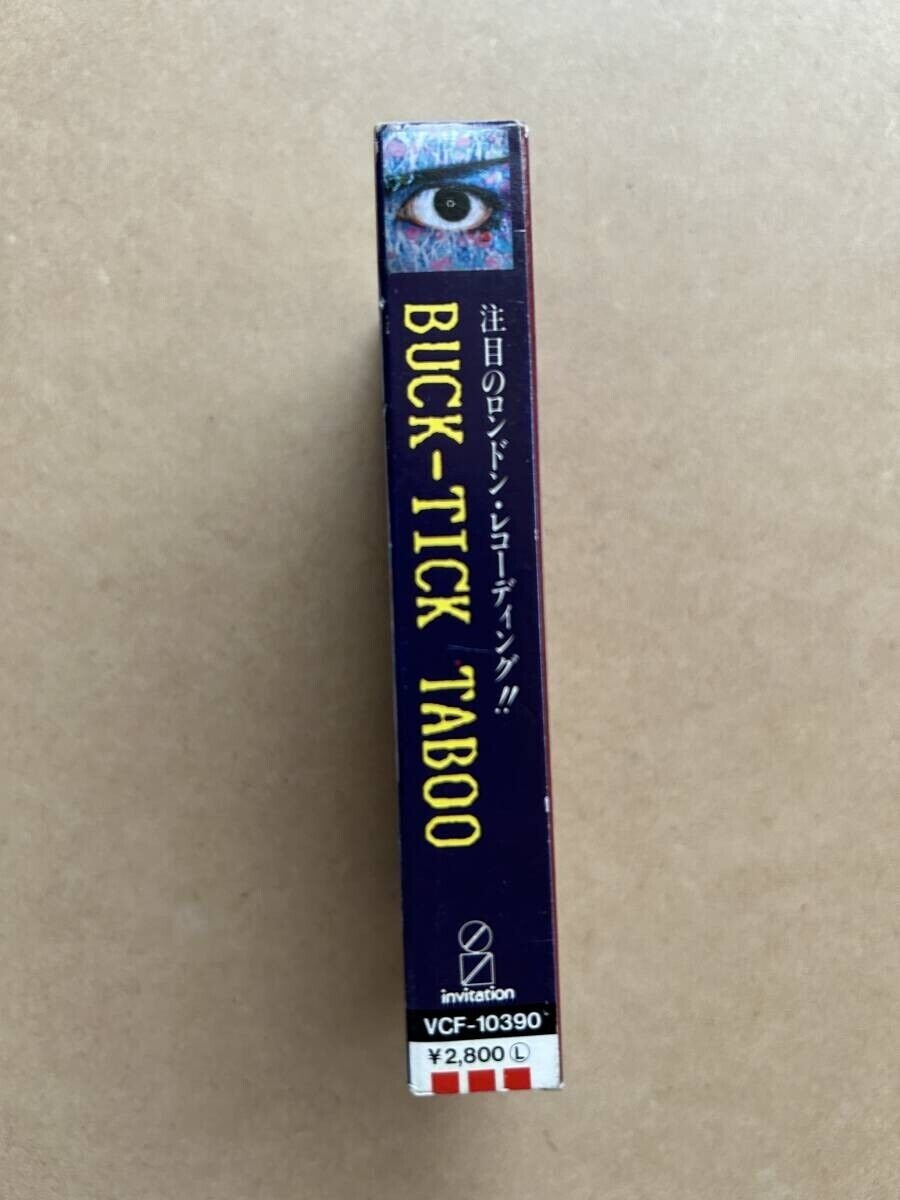 BUCK-TICK Cassette Tape TABOO VCF-10390 Victor 1988 thumbnail