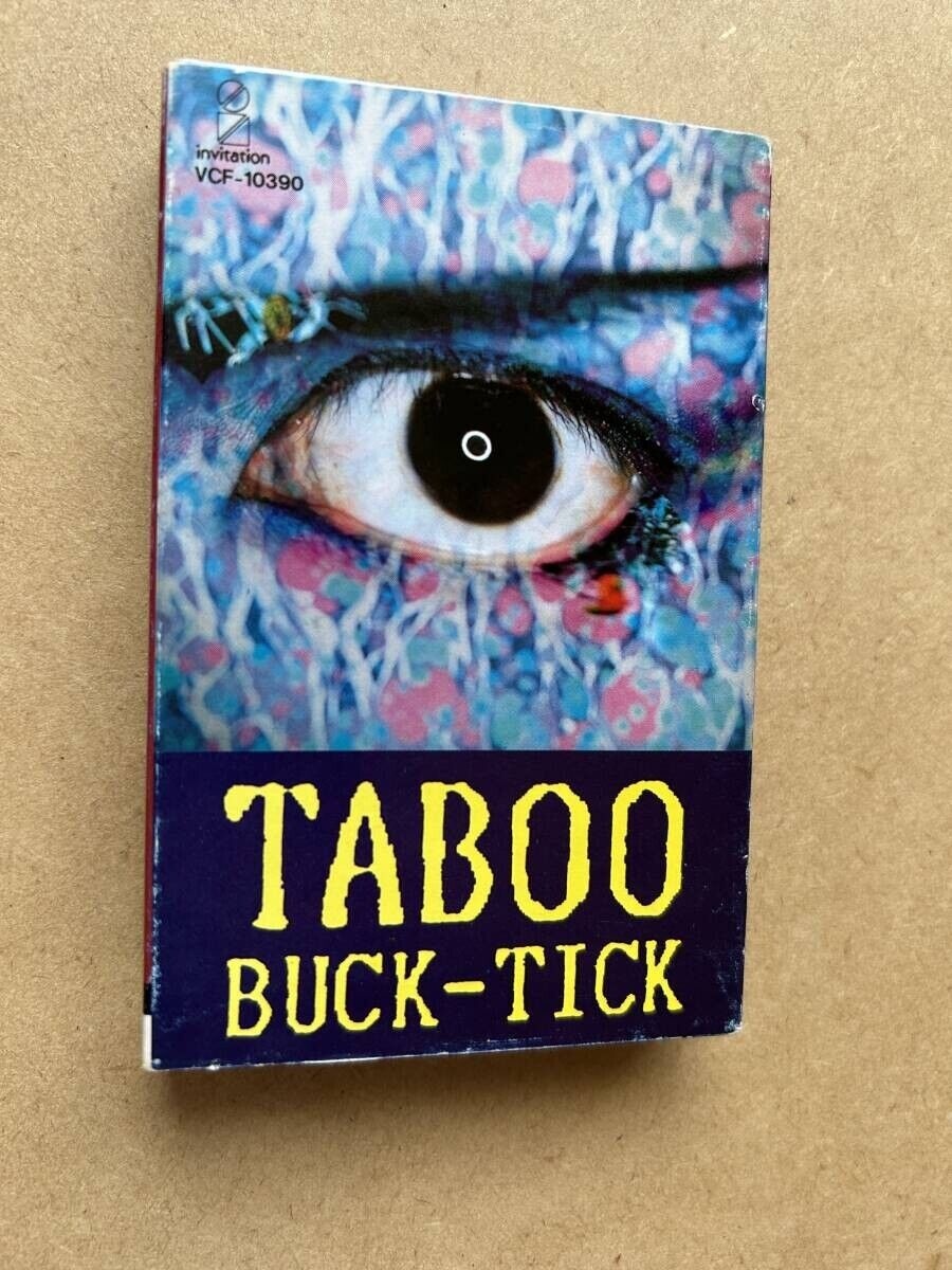 BUCK-TICK Cassette Tape TABOO VCF-10390 Victor 1988 thumbnail