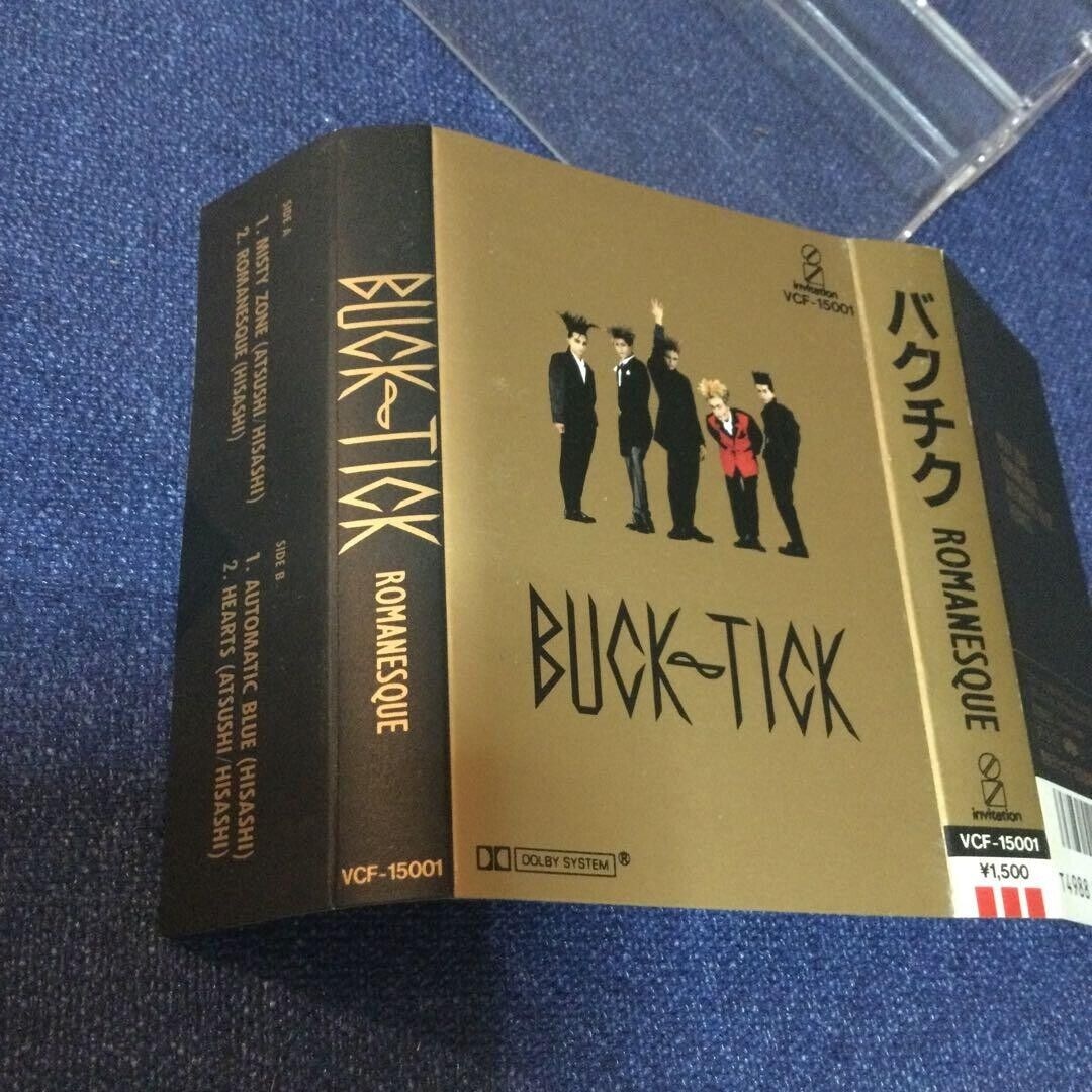 BUCK-TICK Cassette Tape Romanesque VCF-15001 Victor 1988 thumbnail