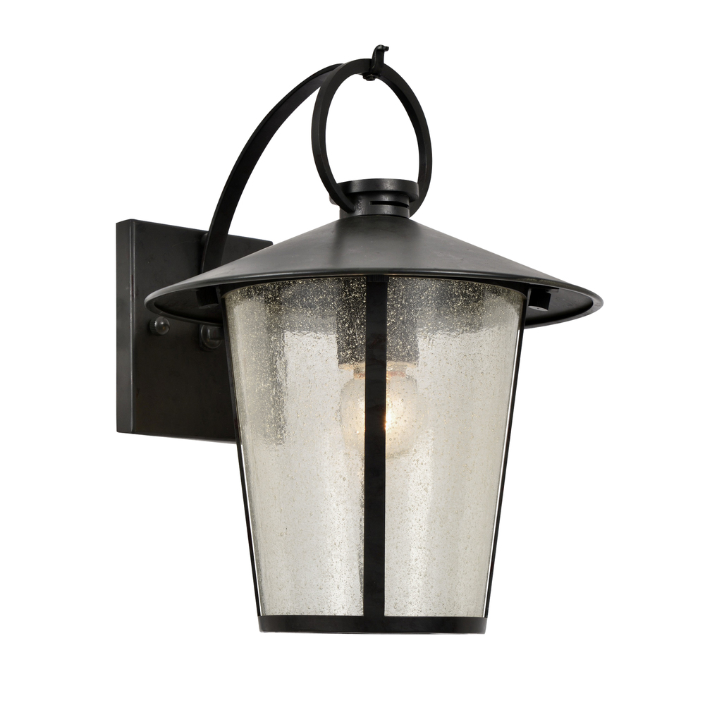 Crystorama Andover 11 Inch Tall Outdoor Wall Light Andover - and-9201-SD-MK - Farmhouse