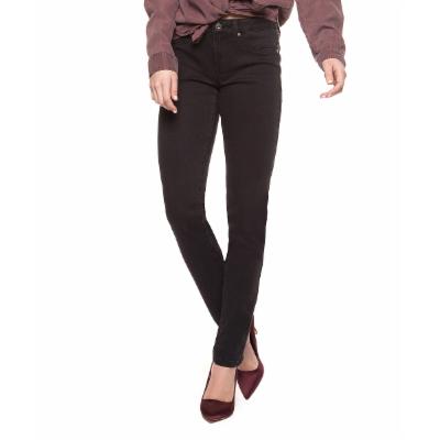 Devoted Women's Casual Pants 10001-BLACK - Black Basic Skinny Pants - Women