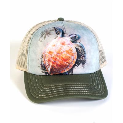 The Mountain Adult Trucker Hat - Sea Turtle Climb