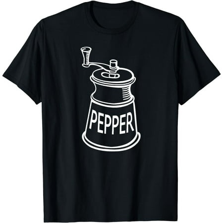 Pepper Mill Grinder Costume Salt or Pepper Simple Halloween T-Shirt