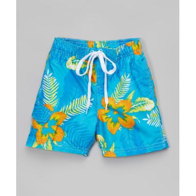 Kanu Surf Boys' Board Shorts Aqua - Aqua Costa Swim Trunk - Boys