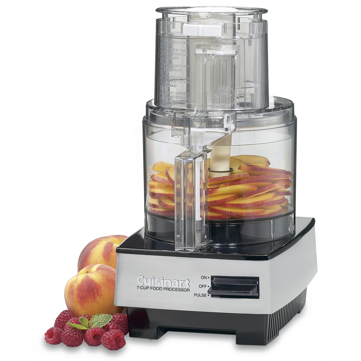 Cuisinart 7-Cup 600W Food Processor, Stainless Steel (118209)