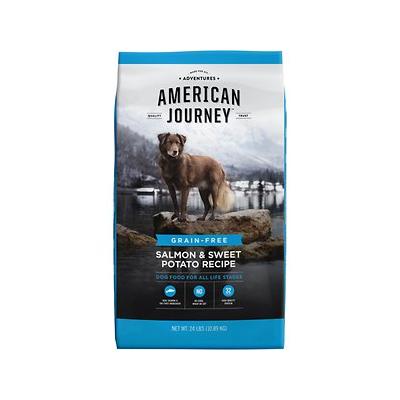 American Journey Salmon & Sweet Potato Recipe Grain-Free Dry Dog Food, 24-lb Bag