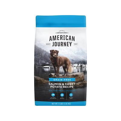 American Journey Salmon & Sweet Potato Recipe Grain-Free Dry Dog Food, 4-lb Bag