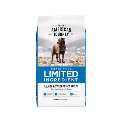 American Journey Limited Ingredient Salmon & Sweet Potato Recipe Grain-Free Dry Dog Food, 12-lb Bag