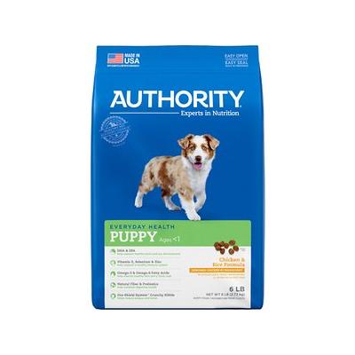 Authority Chicken & Rice Formula Puppy Dry Dog Food, 6-lb Bag