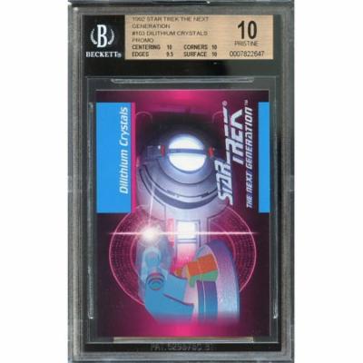 1992 Star Trek the Next Generation #103 DILITHIUM CRYSTALS PROMO BGS 10 Pristine