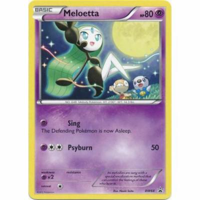 Pokemon Promo Meloetta BW68