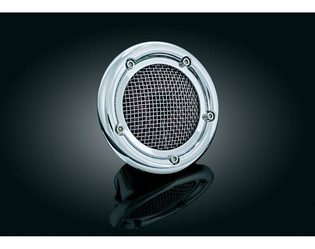 Kuryakyn 9598 Velociraptor Air Cleaner - Chrome