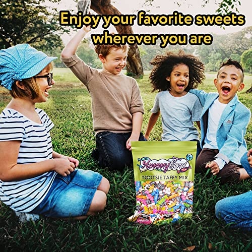 Tootsie Roll Fruit Chews & Midgees Taffy Mix, Individually Wrapped Assorted Bulk Candy - 2 Pounds (32 Oz) thumbnail