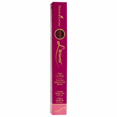 Young Living L Briante Lip Gloss Pink 7.5 Ml & Summer Essential Oil Combo