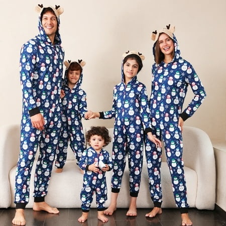 Christmas Pajamas for Family Christmas Pjs Matching Sets Christmas Pajama Family Xmas Holiday Sleepwear Set for Men/Women/Kids/Baby