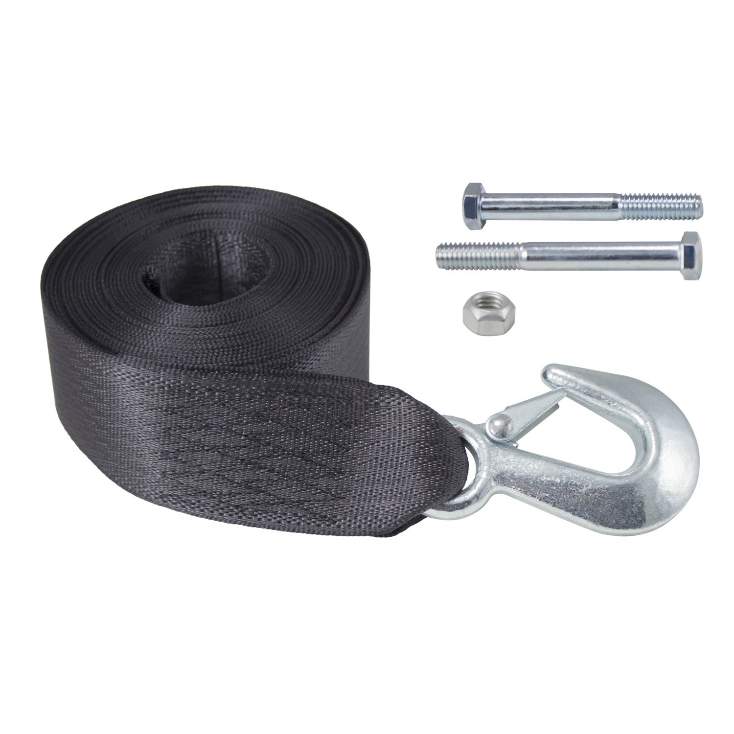 Dutton-Lainson 6249 20 Ft Heavy Duty Winch Strap with Hook