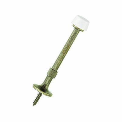 Designers Impressions 0255 Antique Brass Light Duty Solid Rigid Door Stop