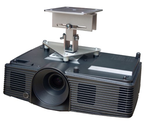 PCMD, LLC - Projector Ceiling Mount Compatible with Epson EMP-7800 EMP-7850 EMP-7900 EMP-7950 (Lateral Shift 5-Inch Ext) - Aluminum