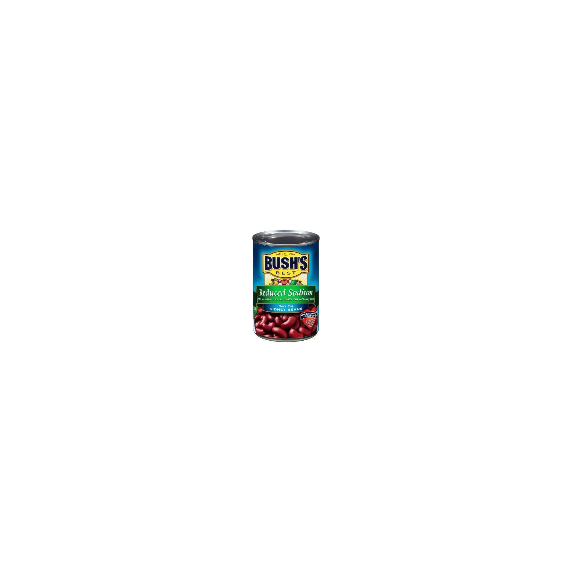 Bush's Reduced Sodium Dark Red Kidney Beans - 16oz thumbnail