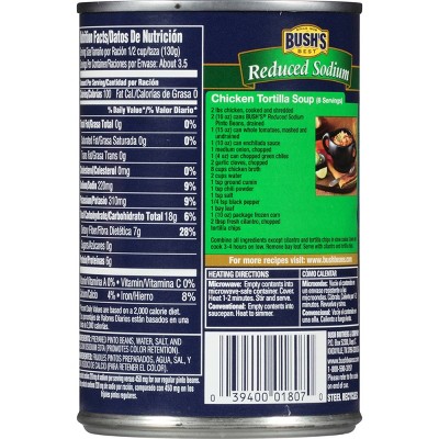 Bush's Reduced Sodium Pinto Beans - 16oz thumbnail