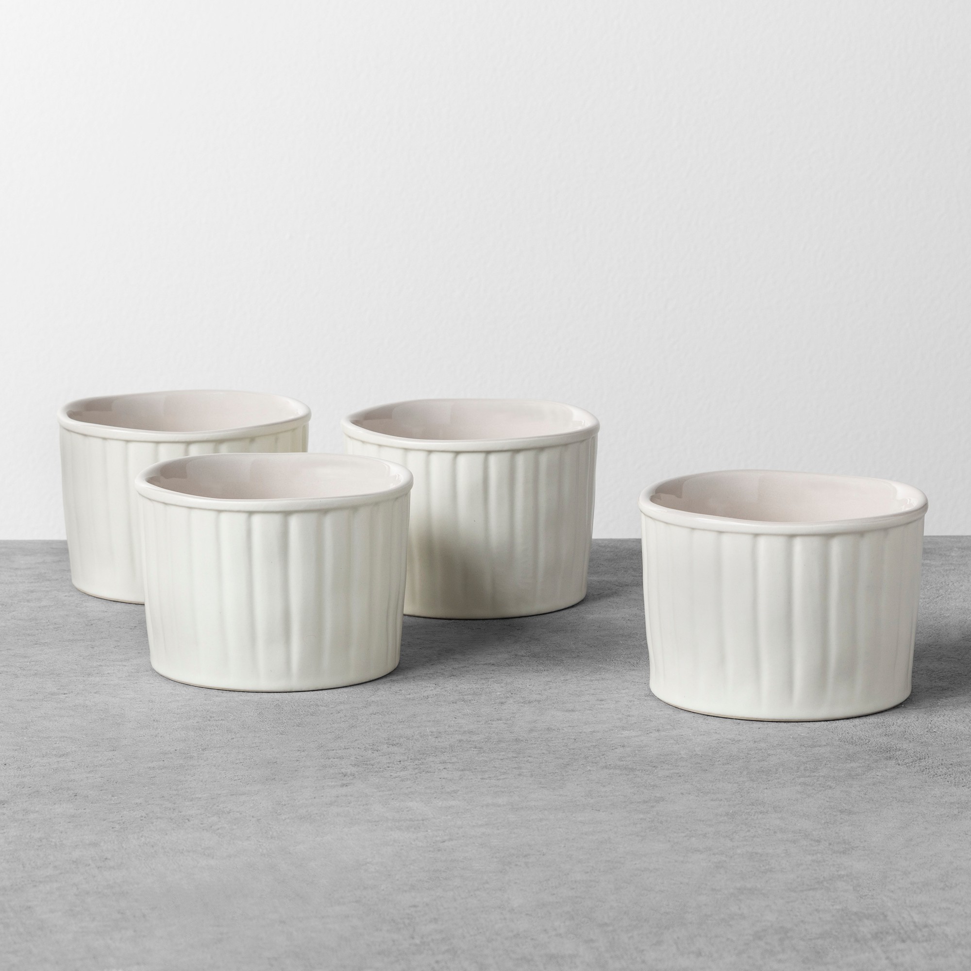4pk Ramekin Sour Cream - Hearth & Hand with Magnolia, White thumbnail