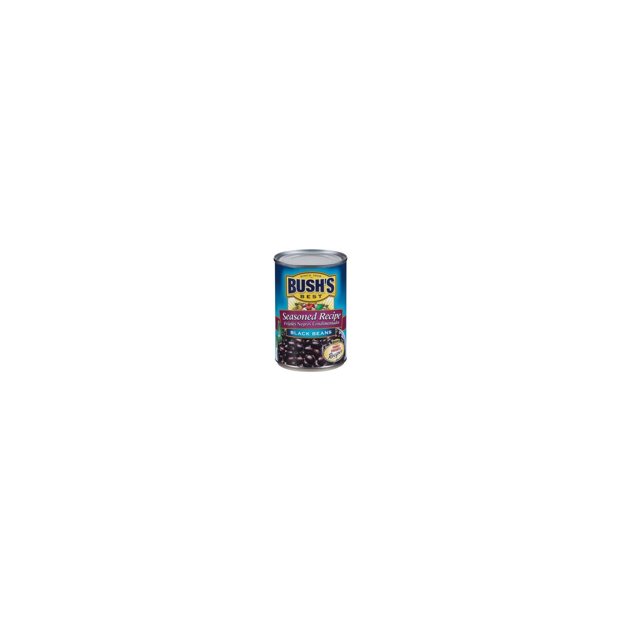 Bush's Seasoned Recipe Black Beans - 15oz thumbnail