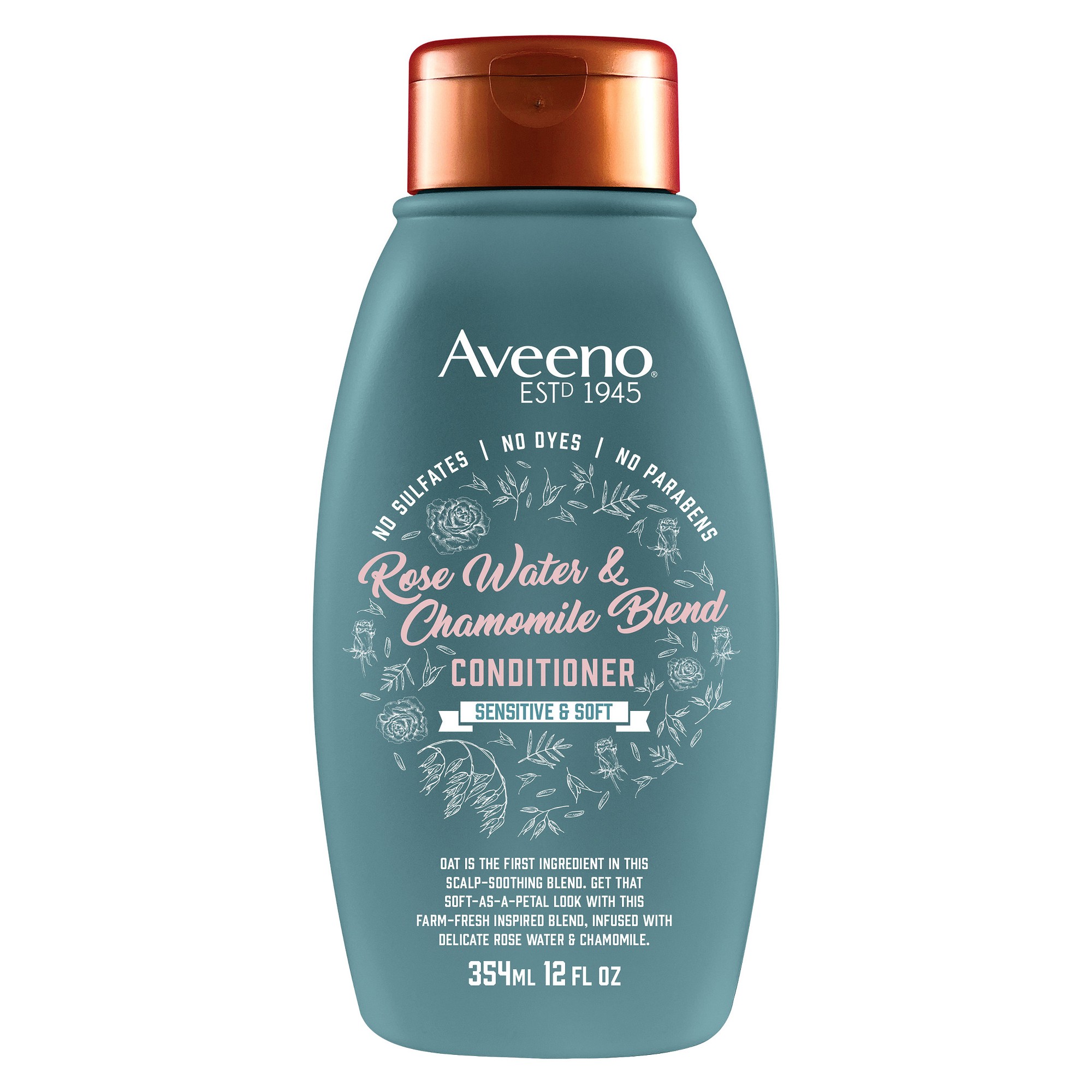 Aveeno Rose Water and Chamomile Blend Conditioner - 12 Fl Oz thumbnail