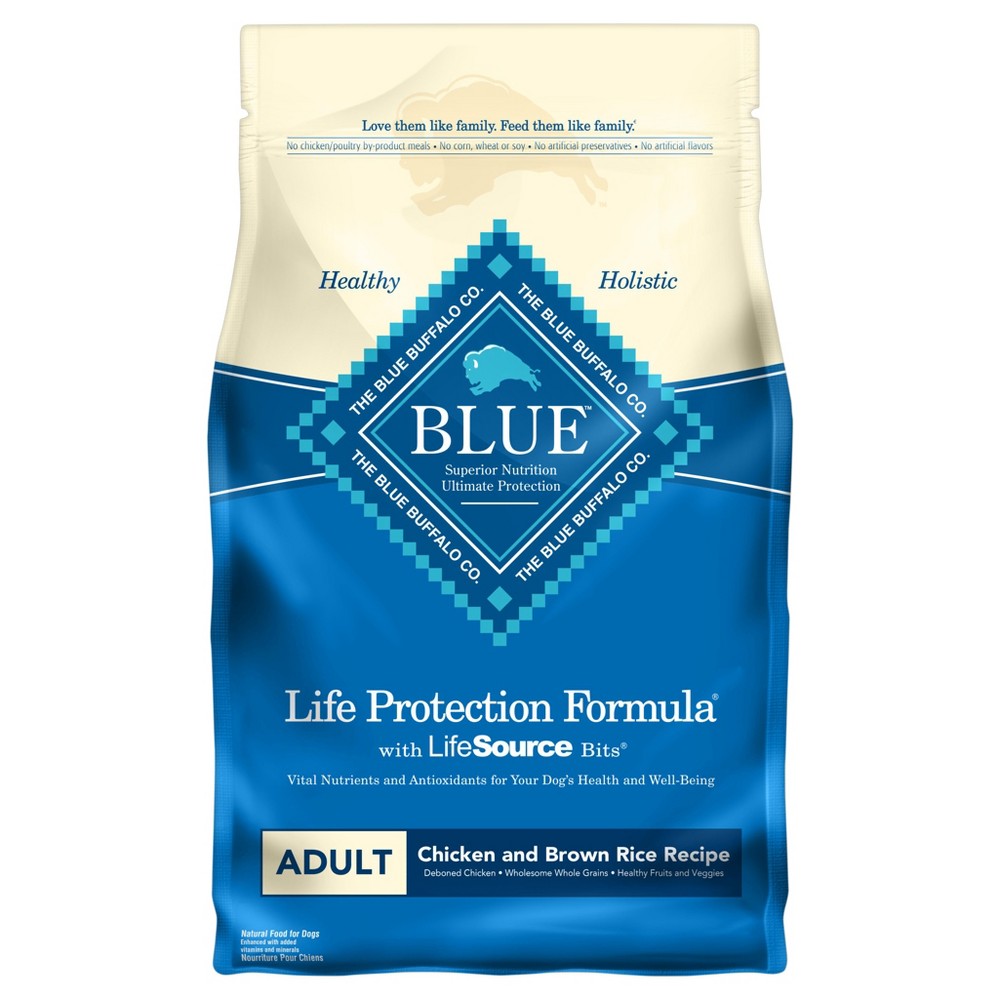 Blue Buffalo Adult Chicken & Brown Rice Dry Dog Food - 6lb