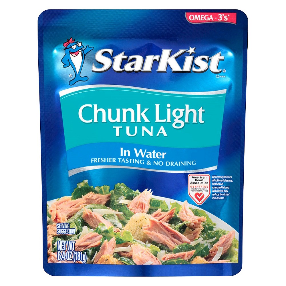 StarKist Chunk Light Tuna in Water Pouch - 6.4 Oz