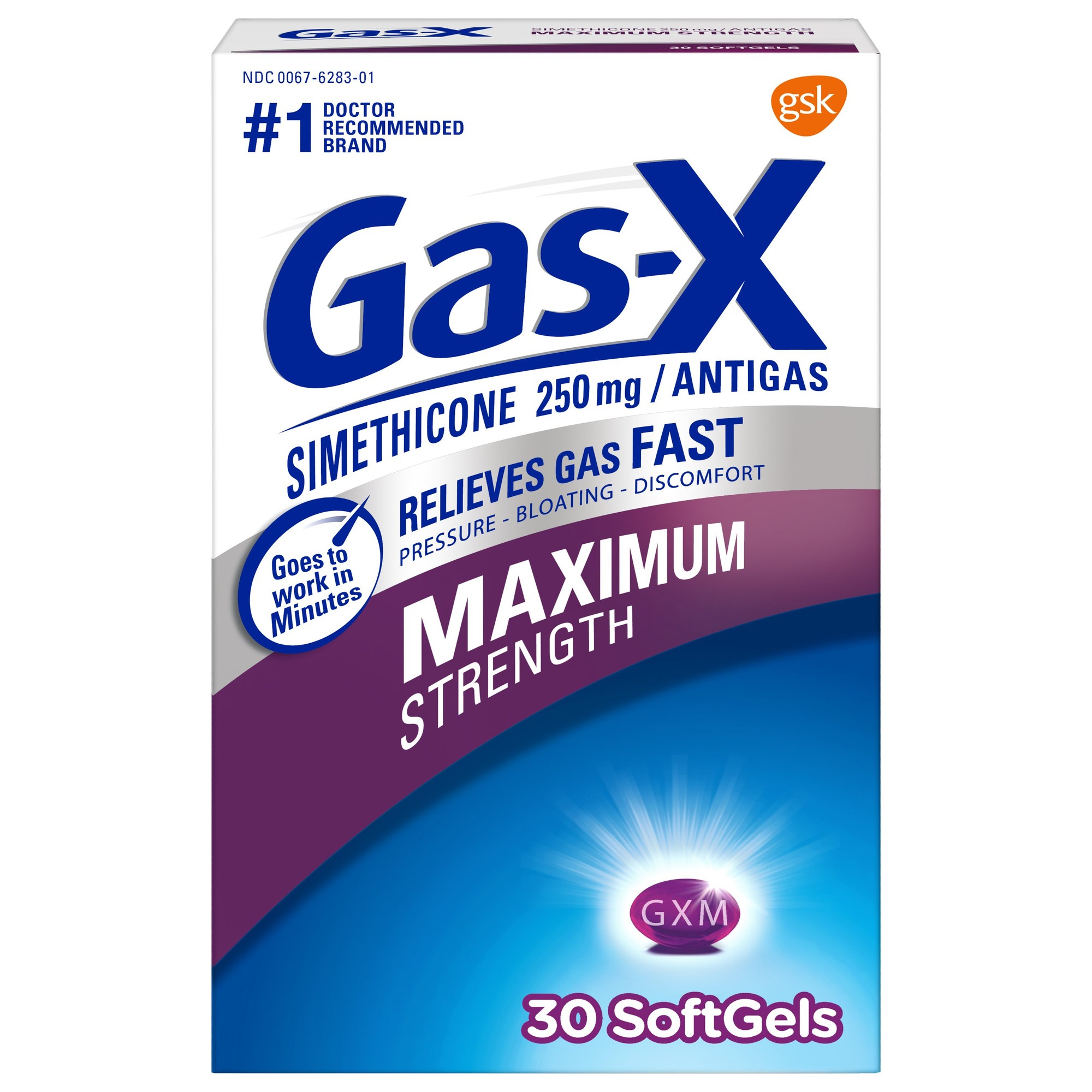 Gas-X - Softgels - Maximum Strength - 30 Ct