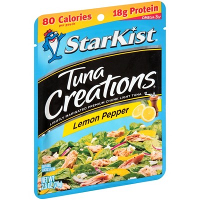 StarKist Tuna Creations Lemon Pepper Pouch - 2.6 Oz thumbnail