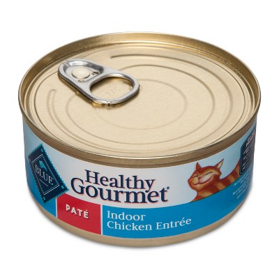 Blue Buffalo Healthy Gourmet Adult Pate Indoor Chicken Entree - Wet Cat Food - 5.5oz thumbnail