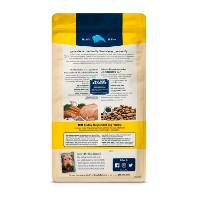 Blue Buffalo Adult Healthy Weight Chicken & Brown Rice Dry Dog Food - 6lb, Size: 6 Lbs thumbnail