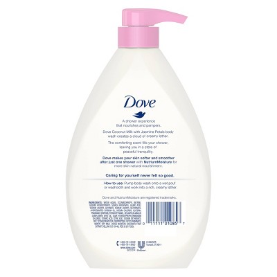 Dove Restoring Gentle Body Wash for Women Coconut & Cocoa Butter  30.6 Oz with Pump thumbnail