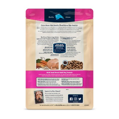 Blue Buffalo Adult Chicken & Brown Rice Small Breed Dry Dog Food - 3lb, Size: 3 Lbs thumbnail