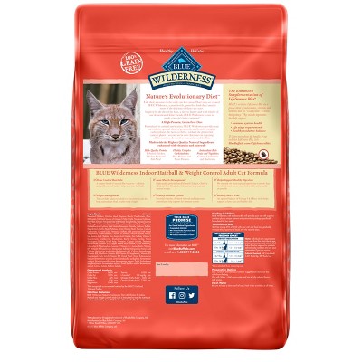 Blue Buffalo Wilderness Dry Cat Food  Weight and Hairball Control  Chicken  9.5-lb. Bag thumbnail
