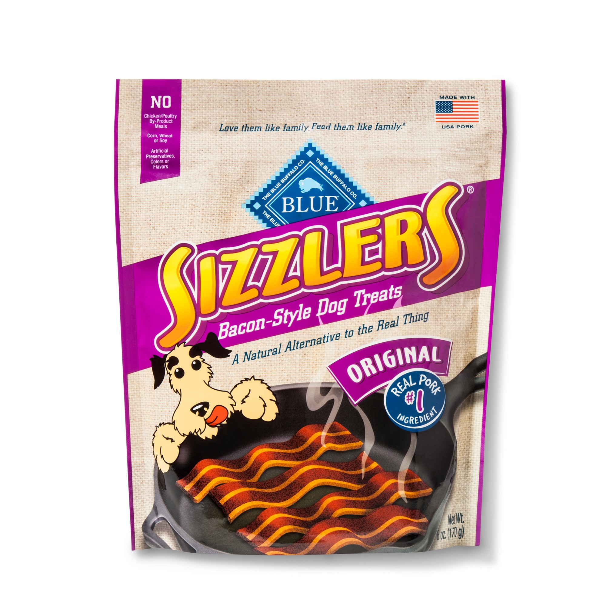 Blue Buffalo Sizzlers Dog Treats - 6oz, Size: 6 Oz thumbnail