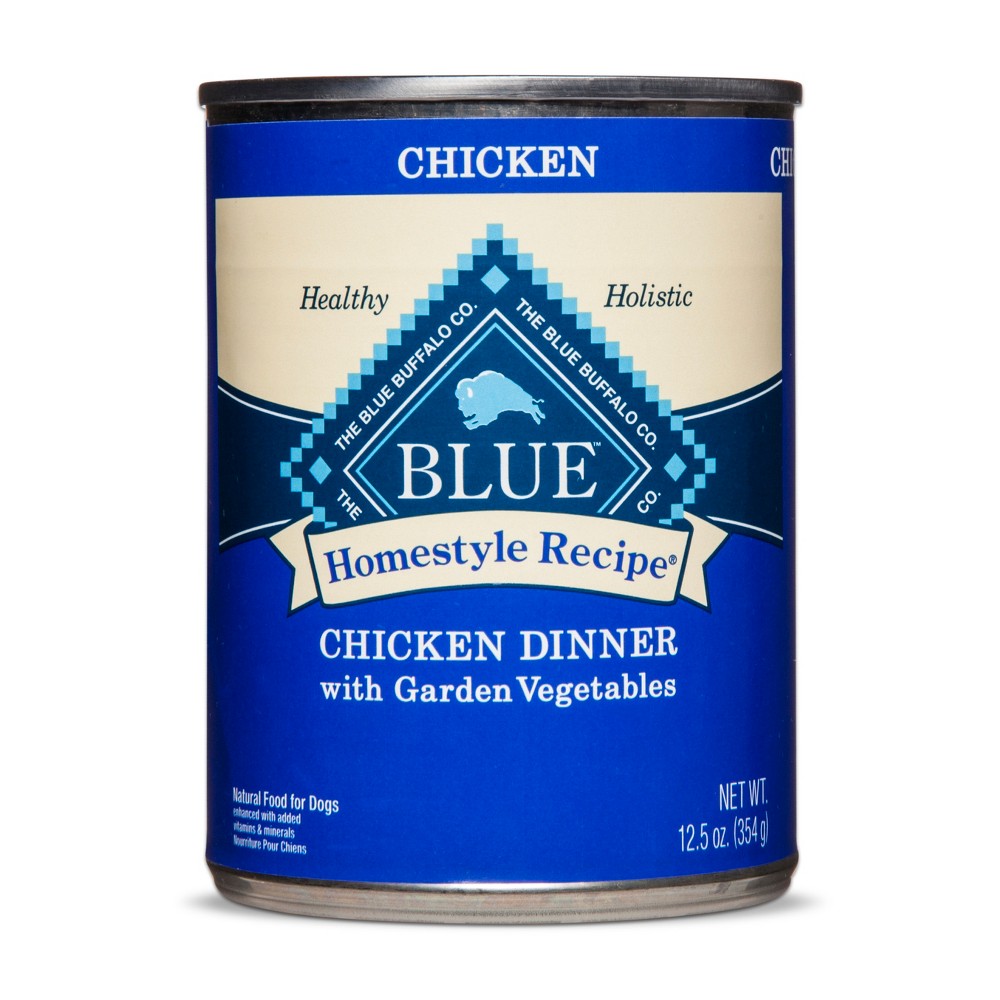 Blue Buffalo Homestyle Recipe Chicken & Brown Rice Dinner - Wet Dog Food - 12.5oz