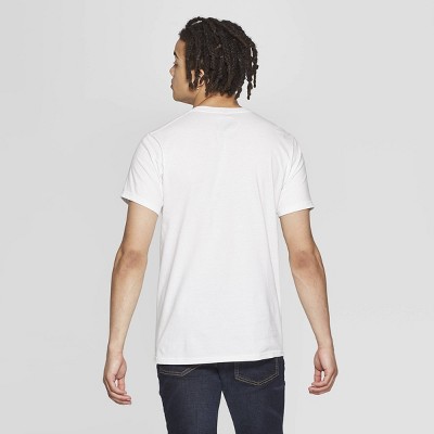 Men's Mickey Mouse Short Sleeve Crewneck Graphic T-Shirt - Awake White L thumbnail