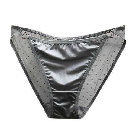 Barely There Bras for Women 4742 Women S Low Waist Lace Briefs Solid Color Cotton Crotch Underwear Panties