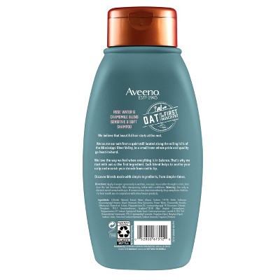 Aveeno Rose Water and Chamomile Blend Shampoo - 12 Fl Oz thumbnail