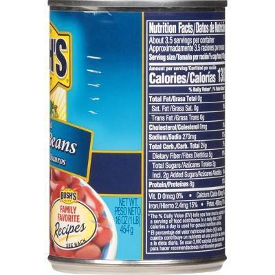 Bush's Dark Red Kidney Beans - 16oz thumbnail