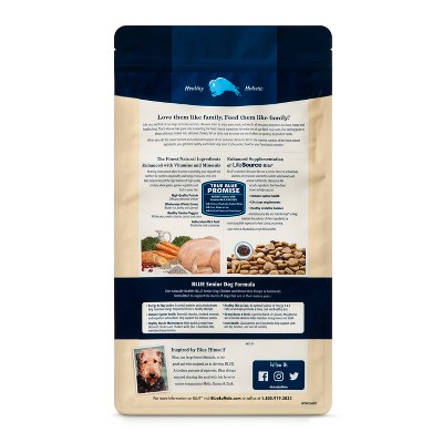 Blue Buffalo Senior Chicken & Brown Rice Dry Dog Food - 6lb, Size: 6 Lbs thumbnail